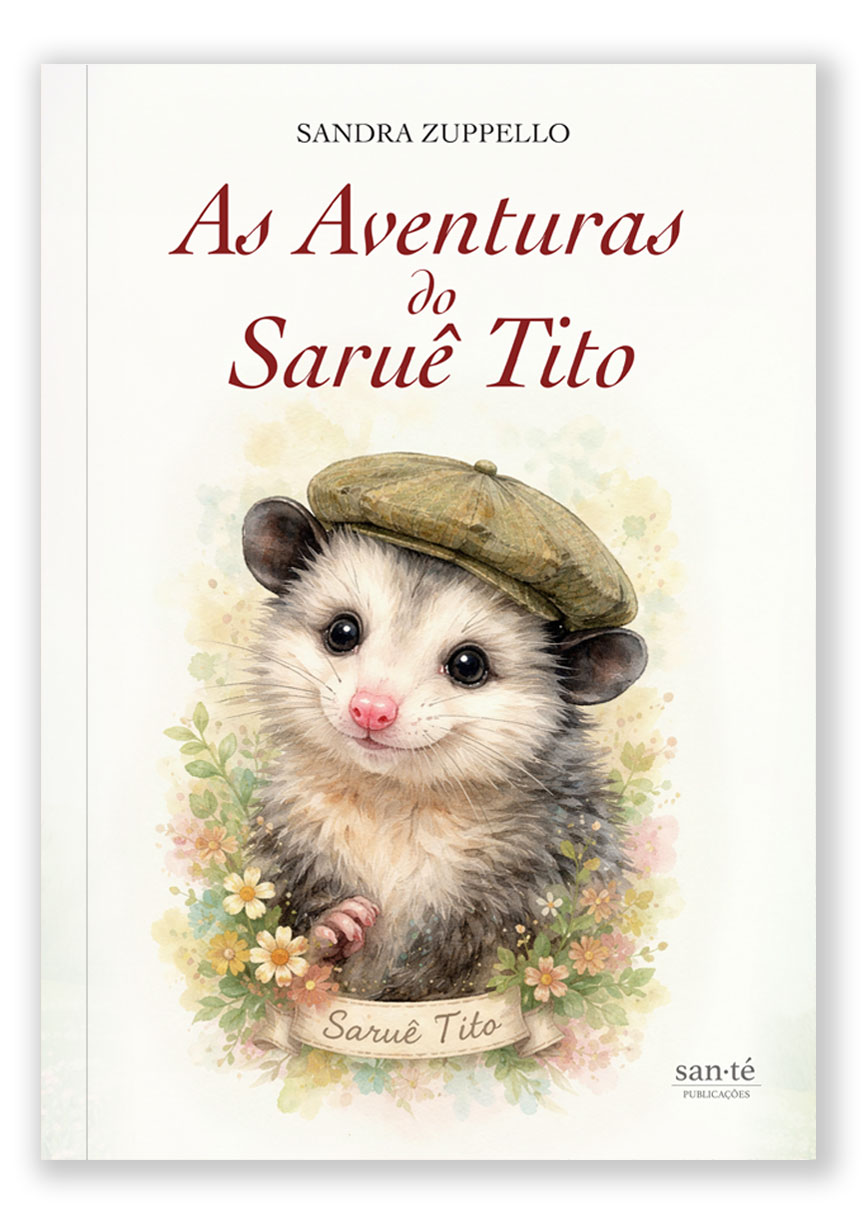 Capa do livro As Aventuras do Saruê Tito